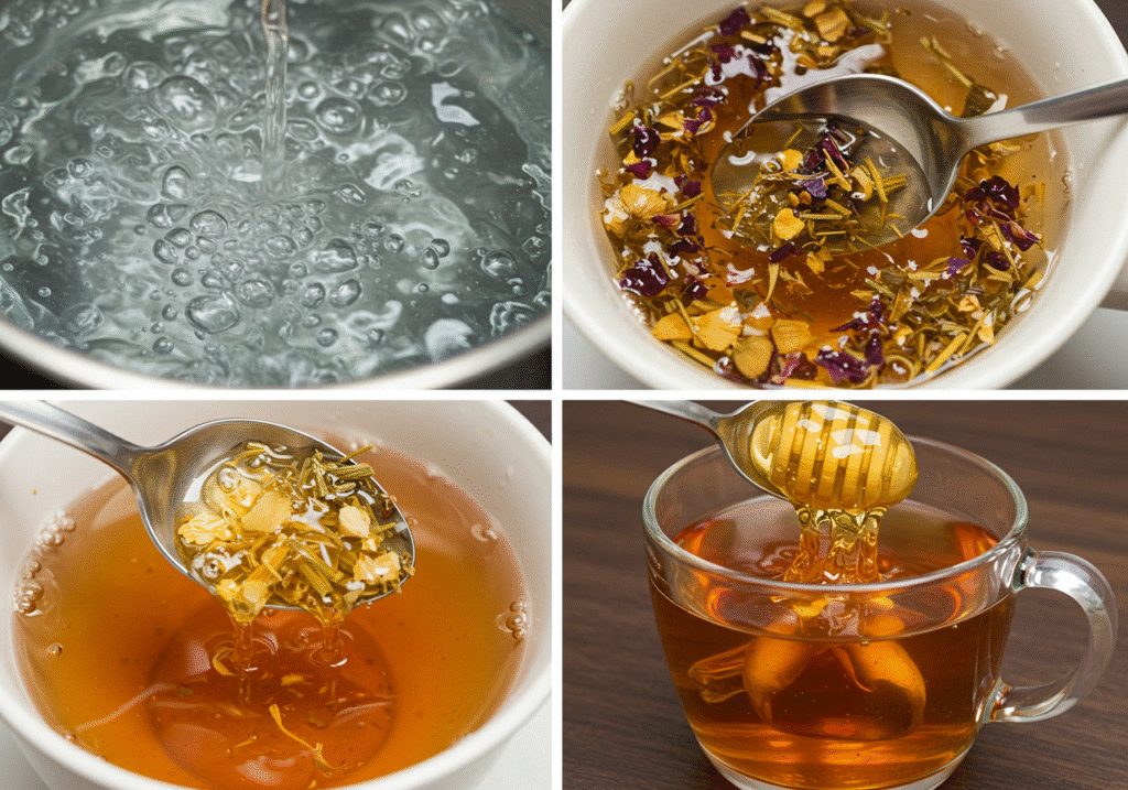 Dandelion Root Detox Tea Recipe: Cleanse Your Body Naturally 3 Brewing dandelion root detox tea step-by-step